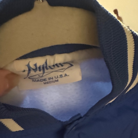 Vintage Blue Varsity Jacket - Picture 4 of 4